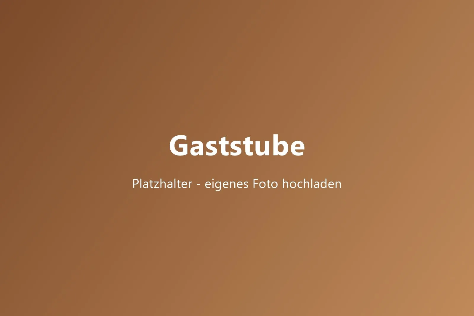Gaststube mit Holztischen